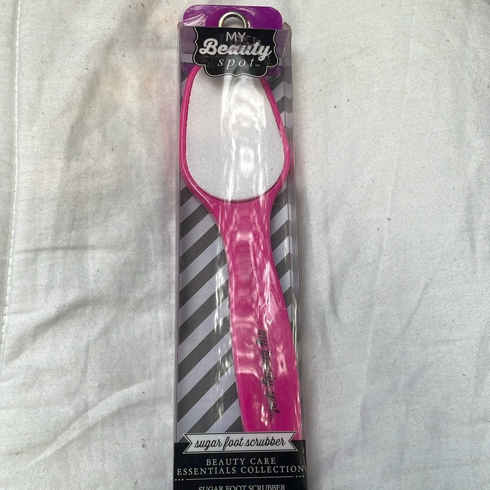 Sugar foot scrub by my beauty spot pink and white